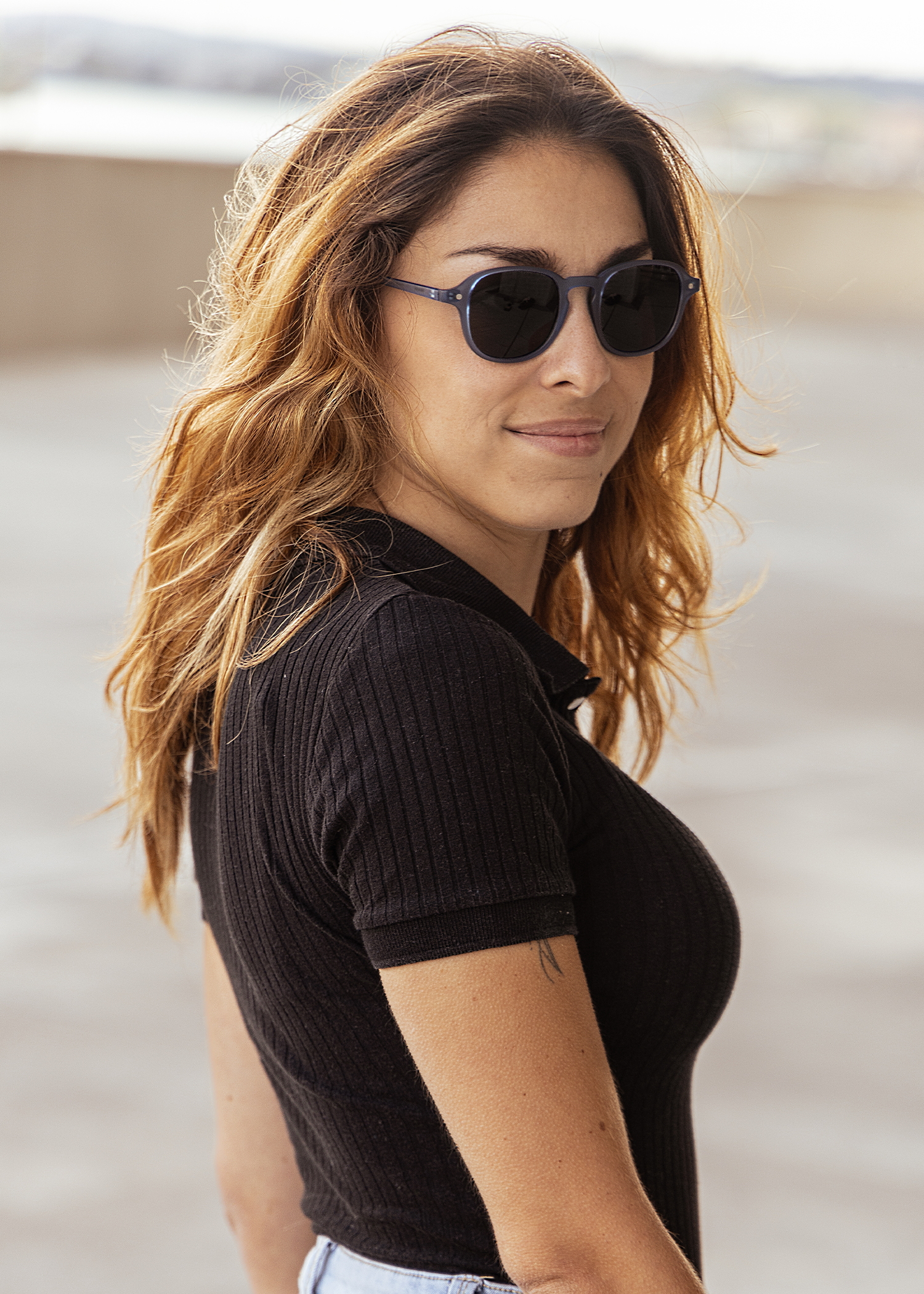 Inga – Liquorice - SCREEN GLASSES